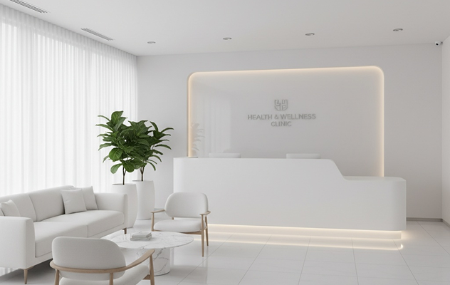 imagem do interior da clinica